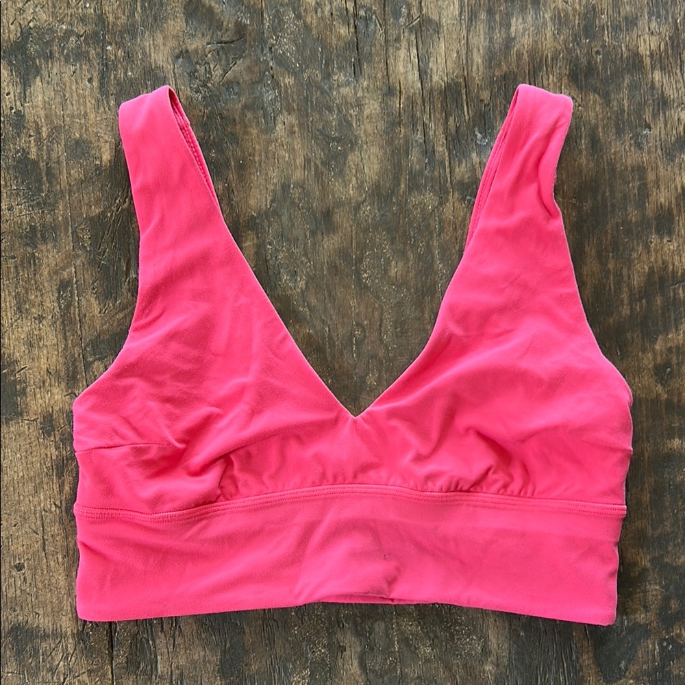Lululemon align v neck bra 8 C/D